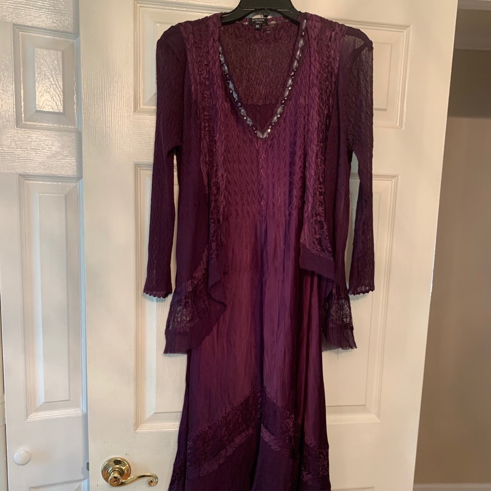 Beautiful Komarov dress with jacket.